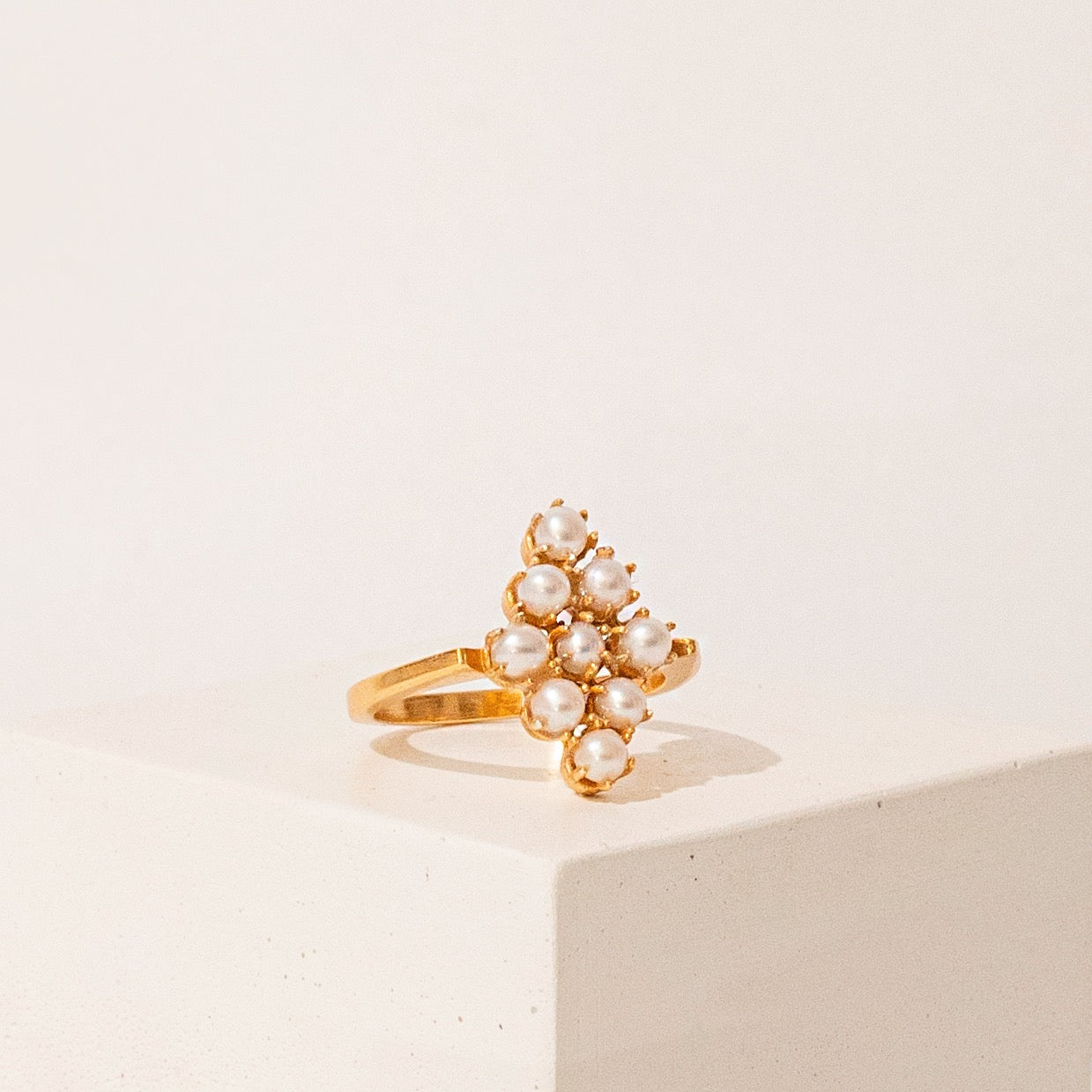 The Naumoti Ring Cultured Pearl